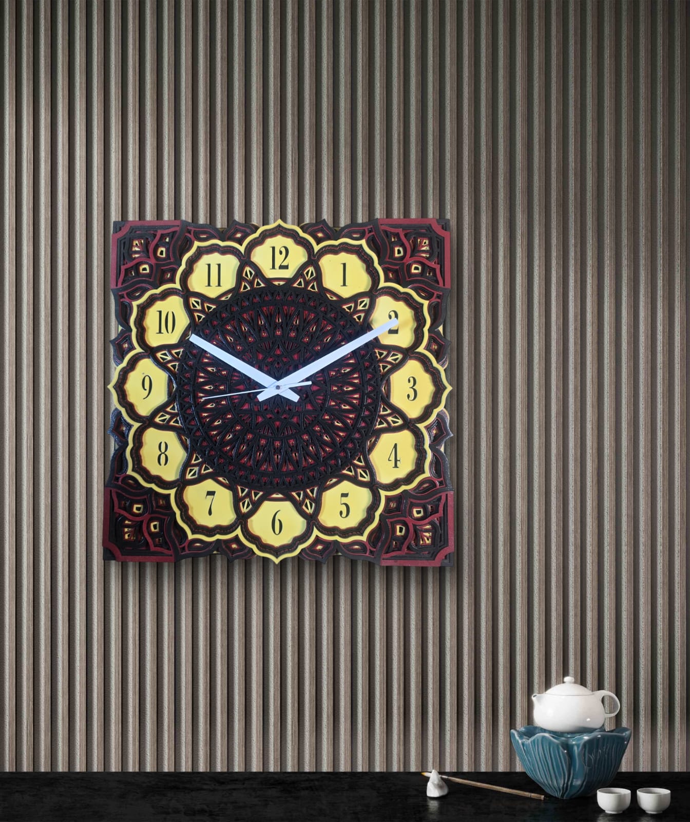 Eternal Mandala Wall Clock