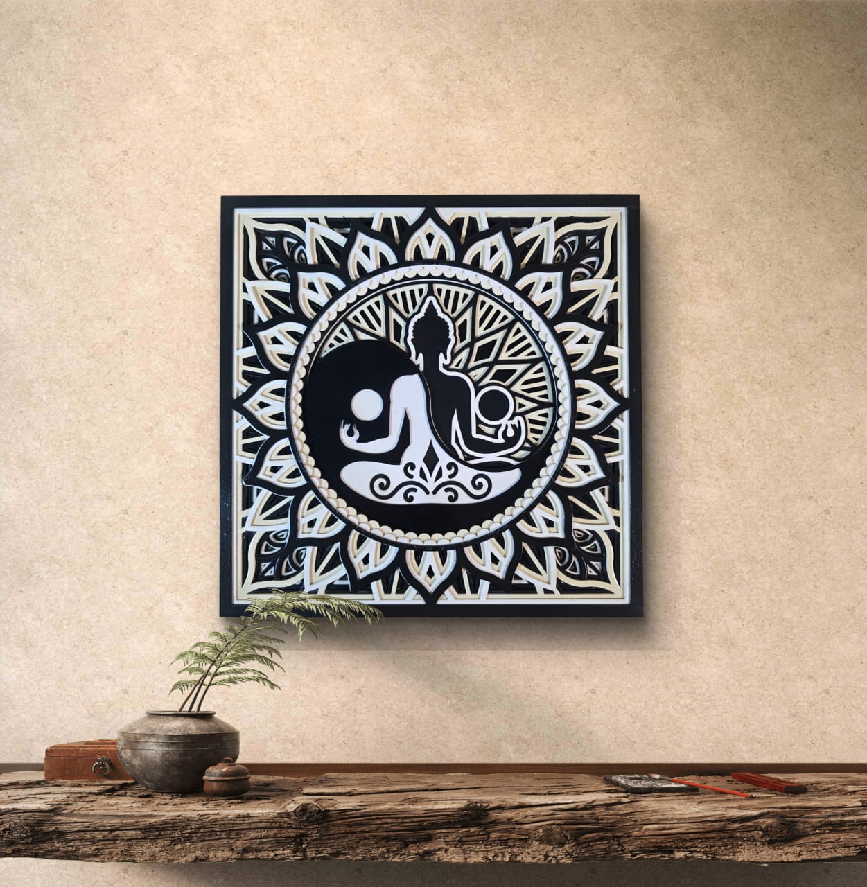 Divine Balance Buddha Wall Art