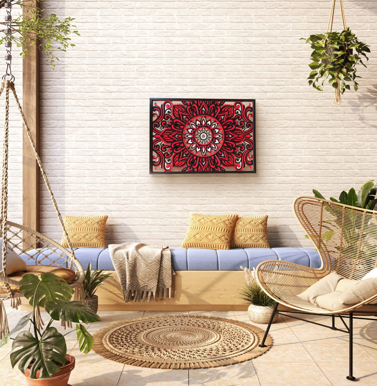 Agnira Mandala Wall Art