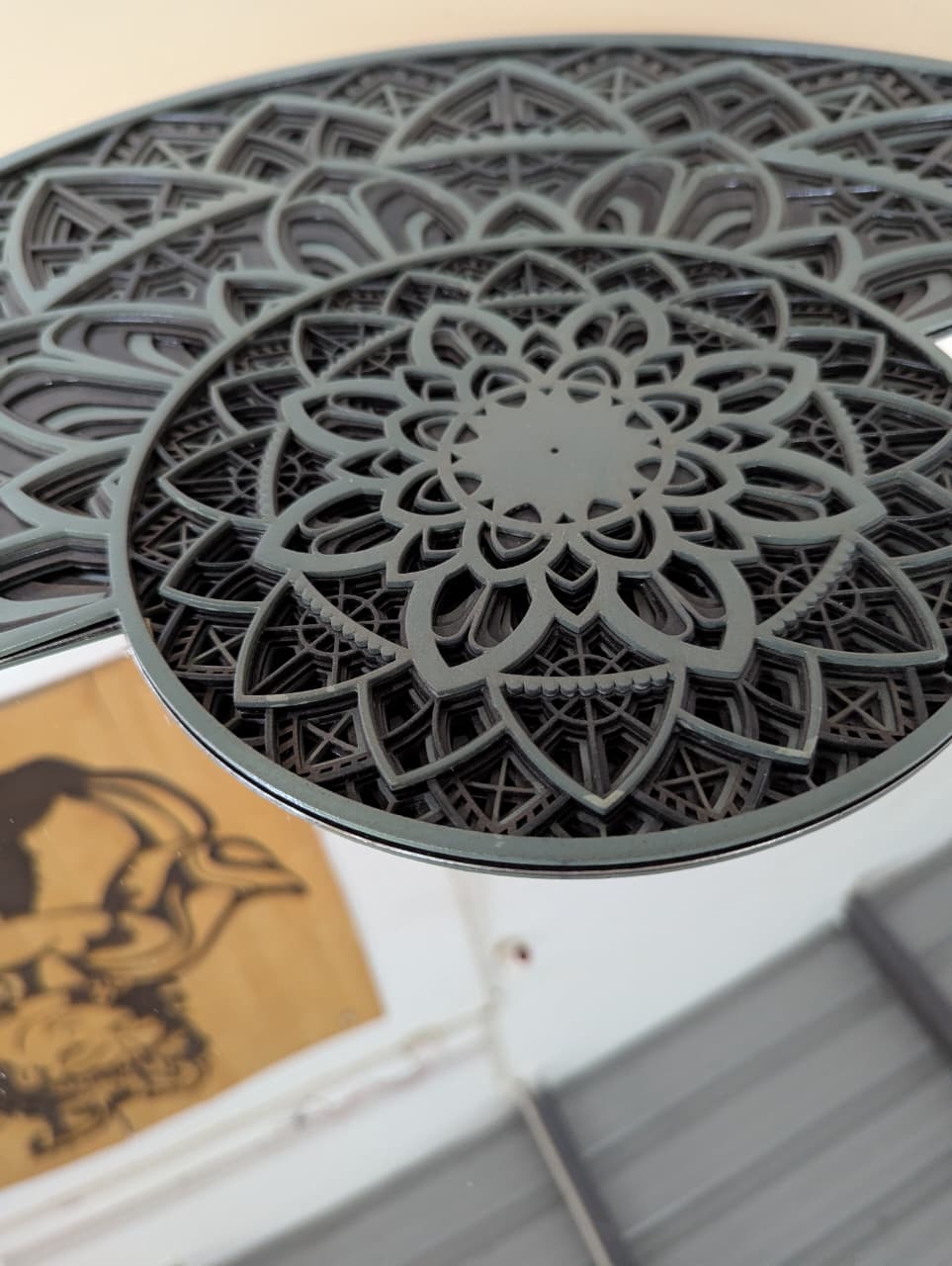 Eclipse Mandala Mirror Wall Art