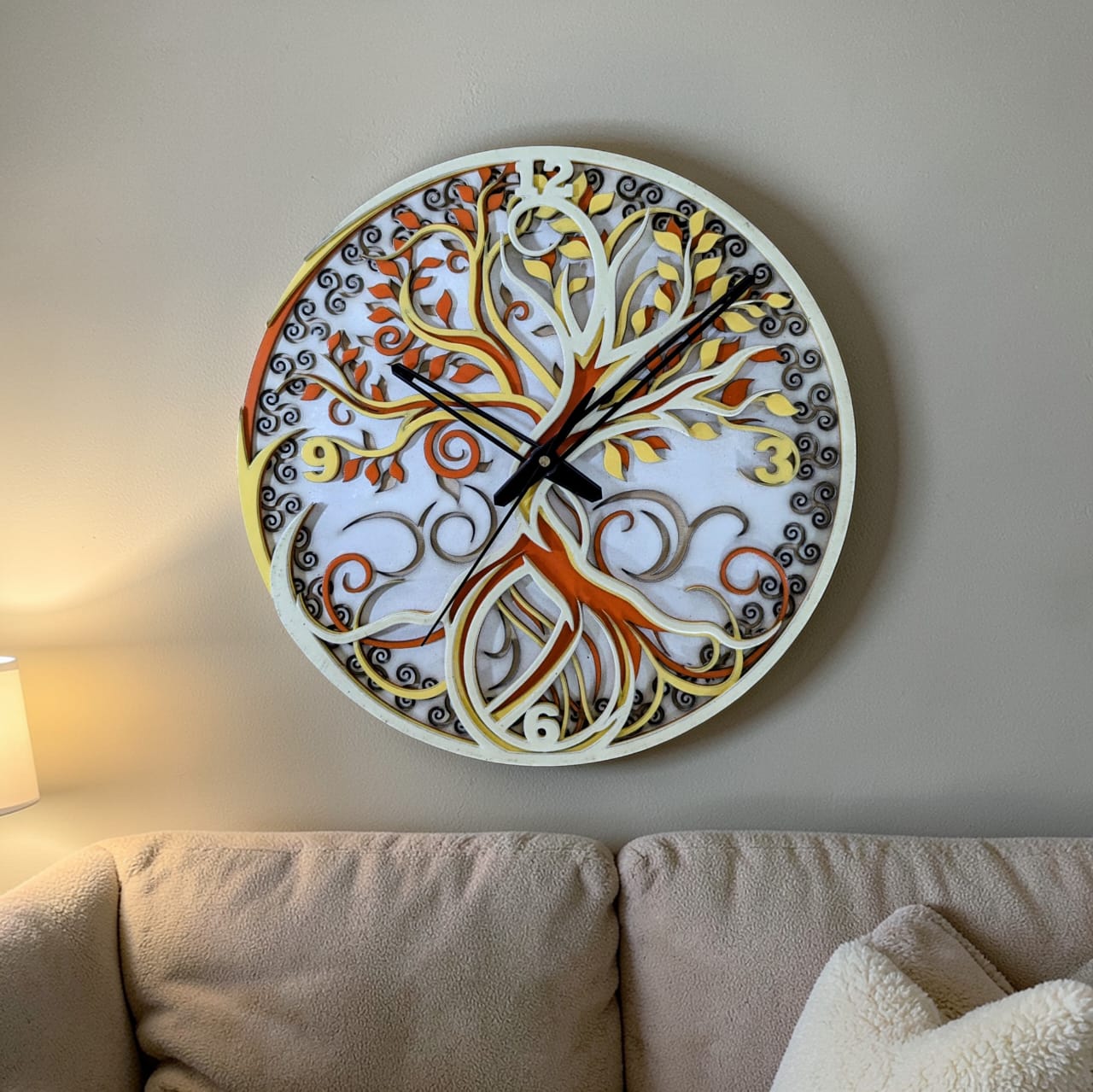 Mandala Wall Clocks
