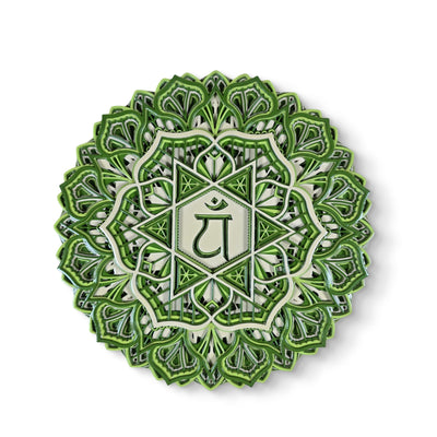 Heart Chakra (Anahata) Mandala Wall Decor
