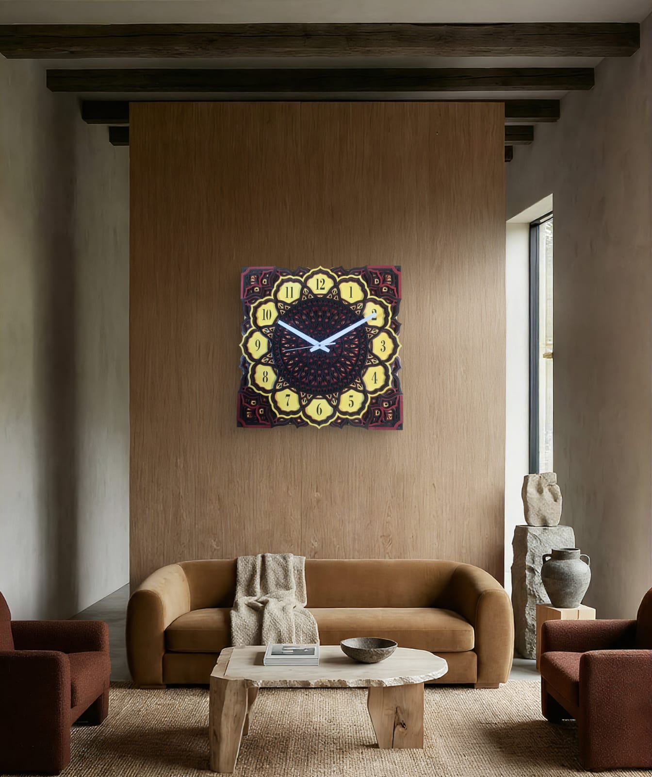 Eternal Mandala Wall Clock