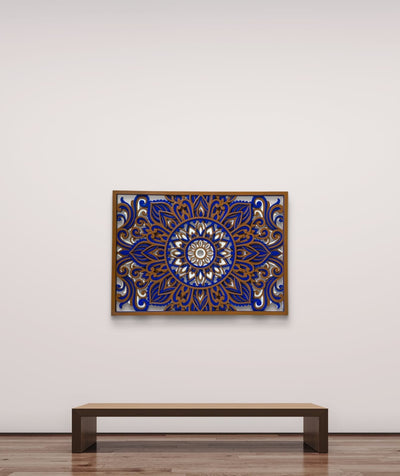 Neelambara Mandala Wall Art