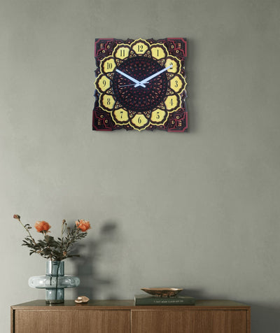 Eternal Mandala Wall Clock