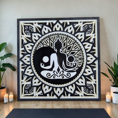 Divine Balance Buddha Wall Art