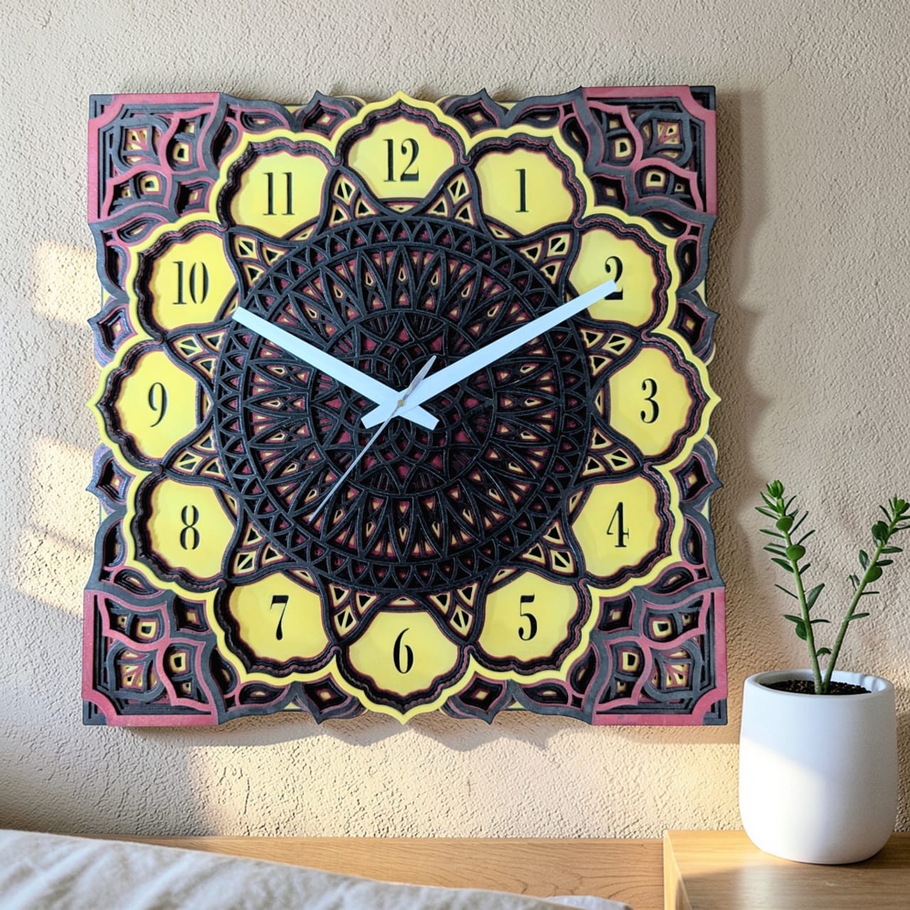 Eternal Mandala Wall Clock