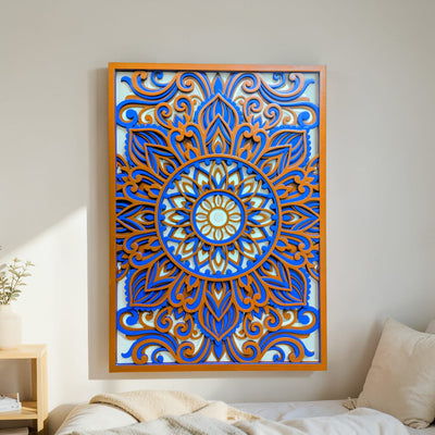 Neelambara Mandala Wall Art