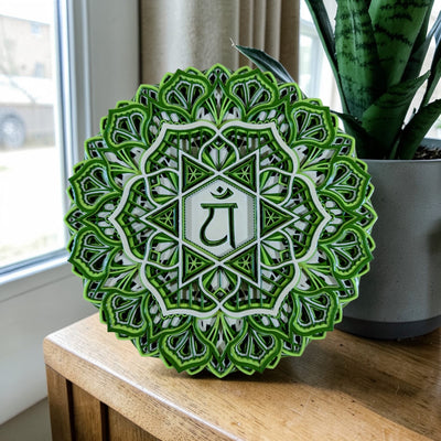 Heart Chakra (Anahata) Mandala Wall Decor
