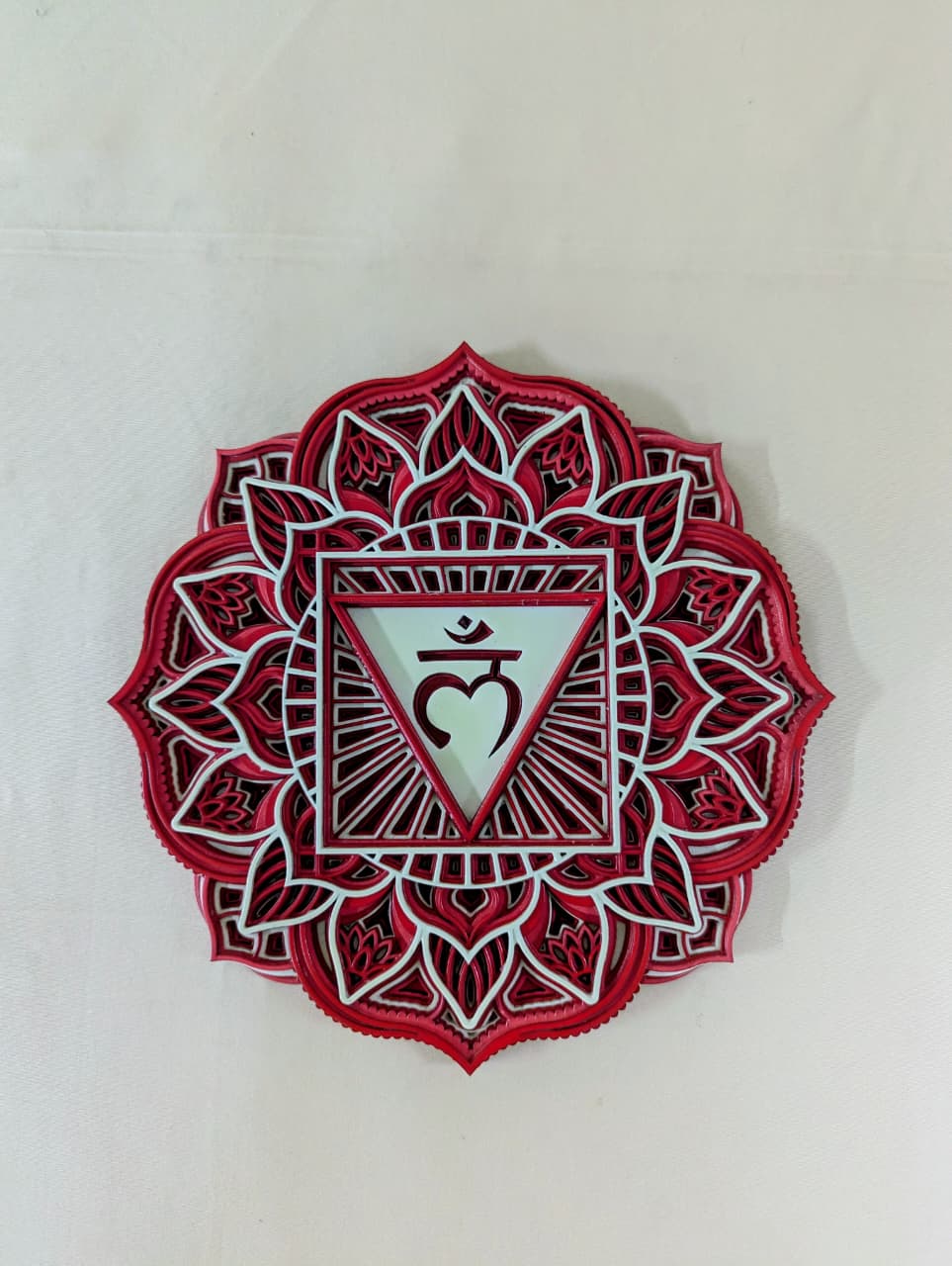 Muladhara – Handcrafted Wooden Mandala Wall Art