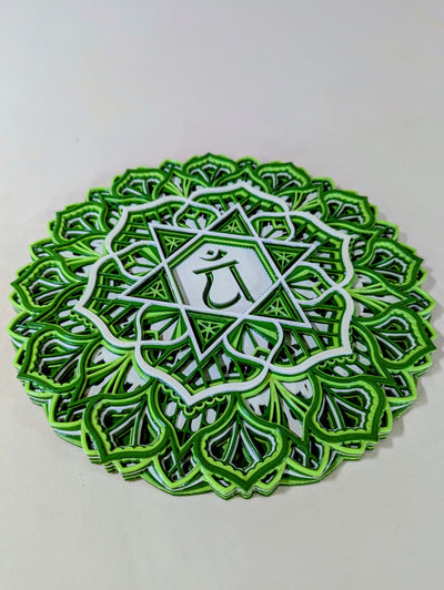 Heart Chakra (Anahata) Mandala Wall Decor